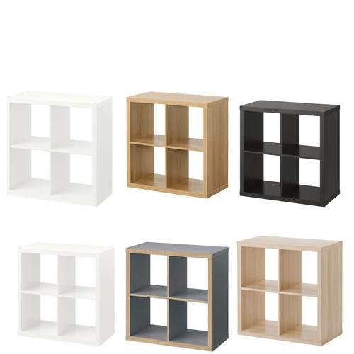 Ikea kallax scaffale nero - scaffale, nero/bown