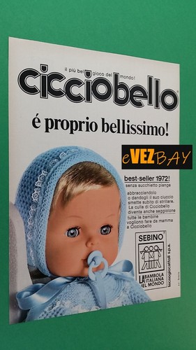 Pubblicità 1973 cicciobello - pubblicità,