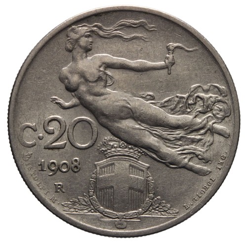 Regno italia 20 - d'italia,
