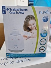 Nuvita scaldabiberon casa e auto bimbo neonato per biberon normale e grande