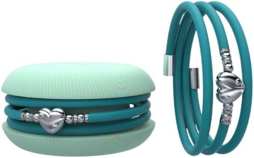 Too late bracciale verde - too,