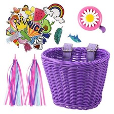 Girls Bike Basket Front