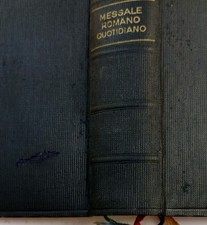 Sac.Antonio Mistorigo MESSALE ROMANO QUOTIDIANO  latino italiano  ed.Favero 1964