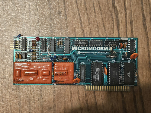 Scheda micromodem hayes - micromodem,