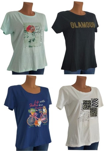 Shirt cotone da donna - t-shirt, in