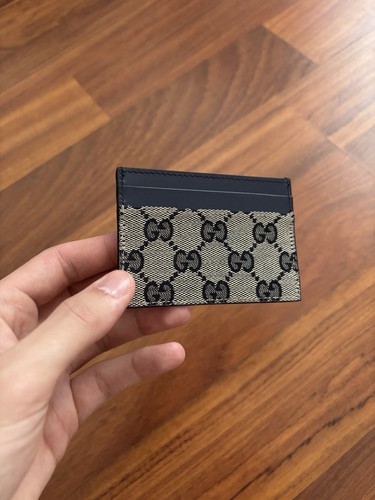 Gucci porte cartes cuir motif - porte-cartes,