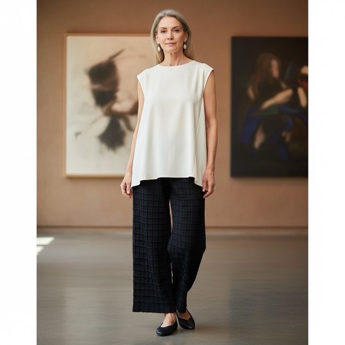 Pantaloni babette neri - pantaloni,