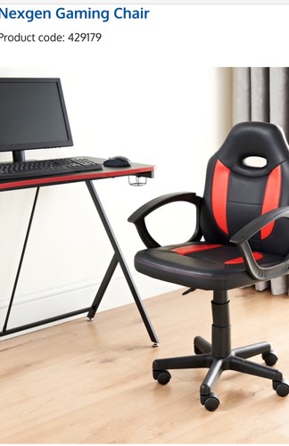 Nexgen computer gaming chair - computer,
