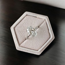 Anello Diamante Taglio Ovale