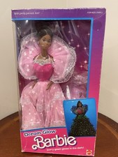 Barbie 1985 Dream Glow Barbie bambola afroamericana Mattel
