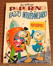 PAPERINO e il razzo interplanetario - Walt Disney MONDADORI -  libro 1971