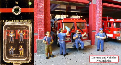 Fire fighters set - fighters, personaggi