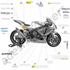 adesivi replica kit Suzuki GSX