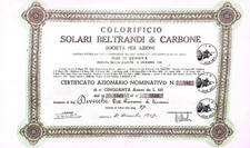 GENOVA 1947 * COLORIFICIO