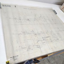 Disegno tecnico originale della vettura Isotta Fraschini Chassis tipo I, 1907
