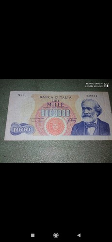 Mille lire verdi - lire,