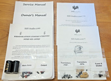 Crown D75 kit restauro riparazione aggiornamento ricapitolazione condensatore ricostruzione Amcron