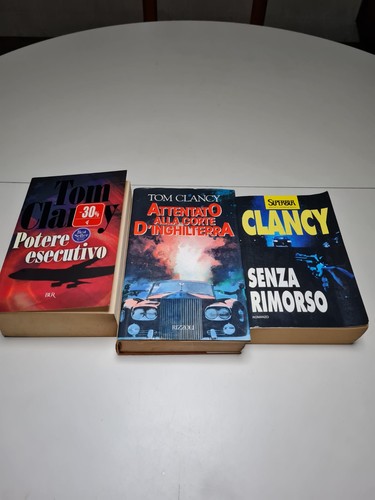 Tom clancy romanzi - clancy,,