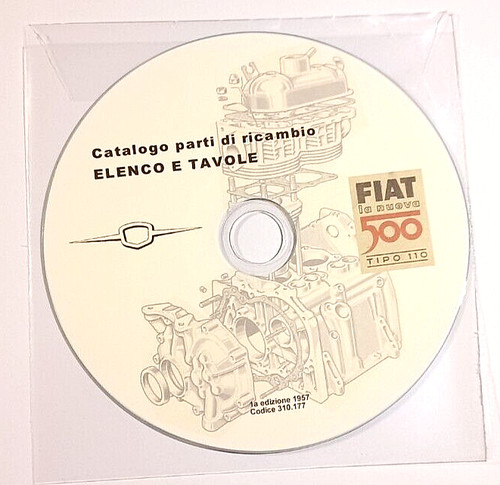 Catalogo parti ricambio - cd,