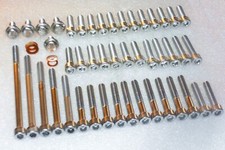 Honda CBR1000F 1987-00 CB1000A Copri motore 57pz Kit vite bullone a brugola inox