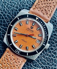 DIVER VINTAGE NIVADA ANTARCTIC COMPENSAMATIC ELECTRONIC ESA 9154 BAKELITE 87007