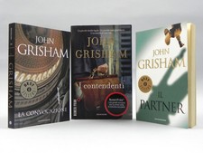 Lotto 3 Libri JOHN GRISHAM I contendenti La convocazione Il partner Libro