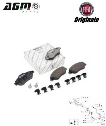 Serie pastiglie freni - pastiglie,