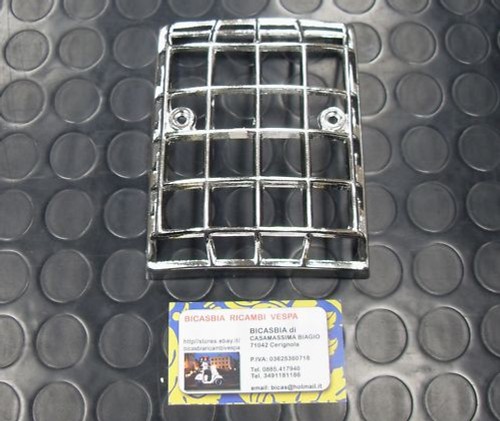 Griglia cromata fanale - griglia,