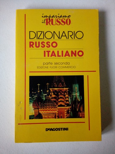 Libro dizionario russo - libro,