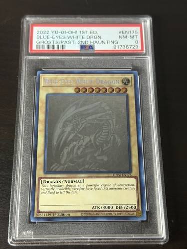 Blue eyes white dragon - white,