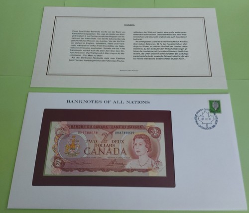 Banconote canada 2 dollars - canada,
