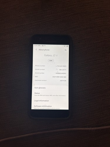Smartphone samsung galaxy j3v - galaxy,