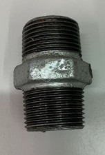 VITE DOPPIA NIPPLE 4 RACCORDERIA PER TUBI IDRAULICI ZINCATA FERRAMENTA