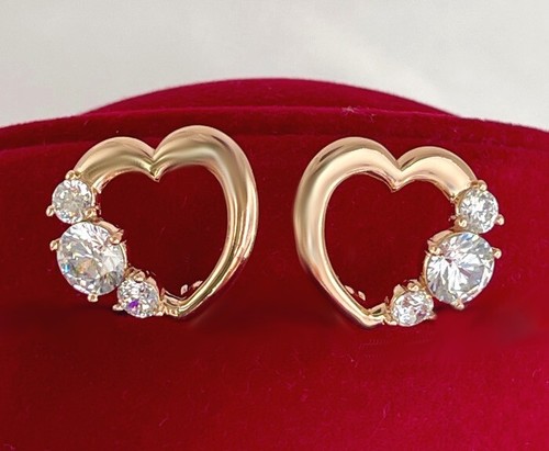 Orecchini cuore lusso
