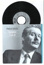 PAOLO CONTE=45GIRI GERMANY=AGUAPLANO-COME DI=EX.EX.1987CANTAUTORE