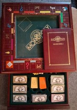 FRANKLIN MINT MONOPOLY Deluxe