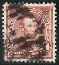 U.S. Used #280 4c Lincoln