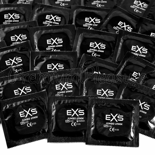 Exs jumbo profilattici 69mm - jumbo,
