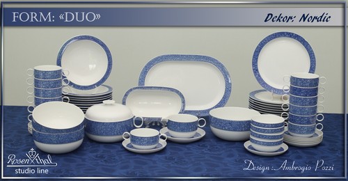 Rosenthal duo nordic pozzi - rosenthal,
