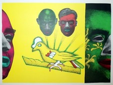 Poster Ed Paschke "Trabajo"