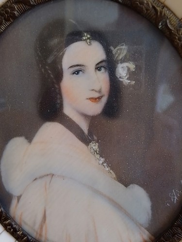 Exquisite antique hand - antique, painted