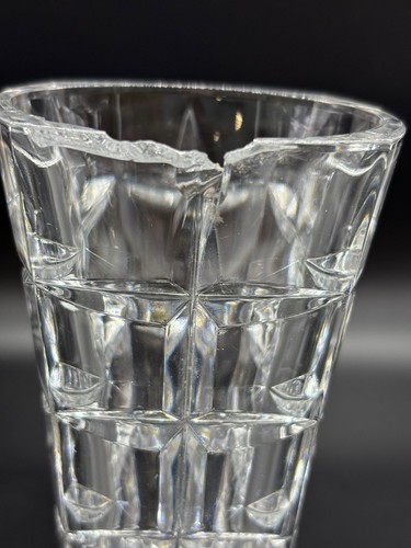Vaso vintage cristallo - vaso,