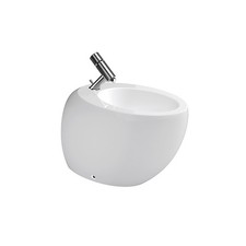 FUNZIONANTE Alessi one bidet da appoggio, 1 foro rubinetto, 390x585, incluso ...