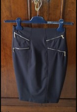 Gonna nera Elisabetta Franchi Xs 38 Con Zip