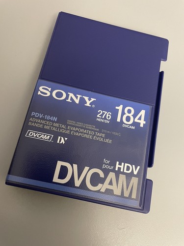 Sony 184min dvcam hdv - 184min,