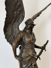 Scultura Arcangelo Bronzo