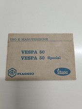 Piaggio Vespa 50 Special V5A1 - V5A2 - 1° EDIZIONE manuale uso manutenzione