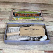 Incredibile!~Vintage primi anni '30~Parker Brothers~PING-PONG~#95~Tennis da tavolo