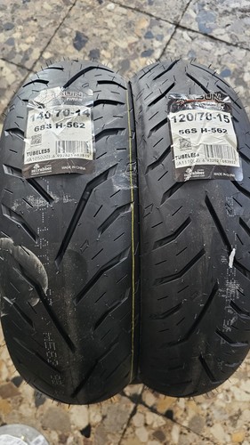 Coppia gomme 120 - coppia, 120/70-15