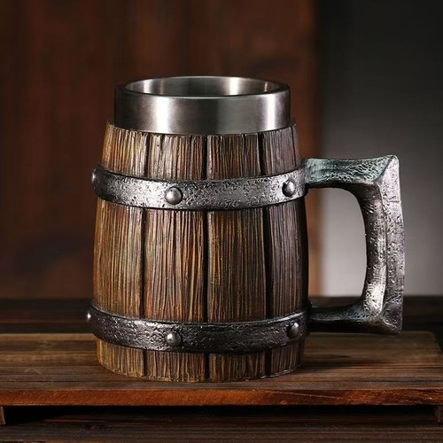 Botte legno simulata birra - botte,